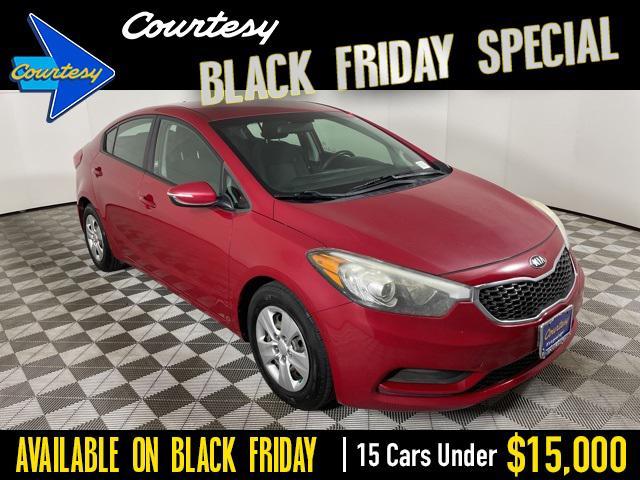 used 2015 Kia Forte car, priced at $5,500