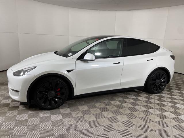 used 2022 Tesla Model Y car, priced at $33,800