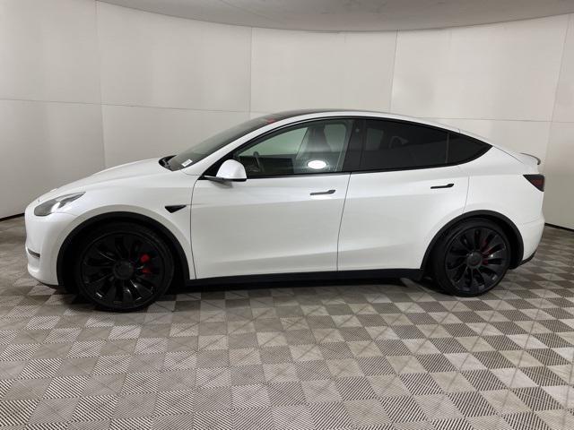 used 2022 Tesla Model Y car, priced at $33,800