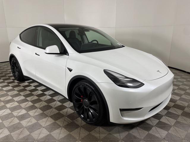 used 2022 Tesla Model Y car, priced at $33,800