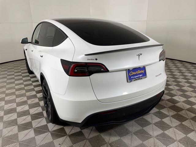 used 2022 Tesla Model Y car, priced at $33,800