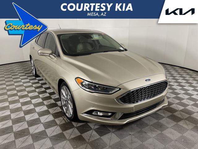 used 2018 Ford Fusion car, priced at $17,500