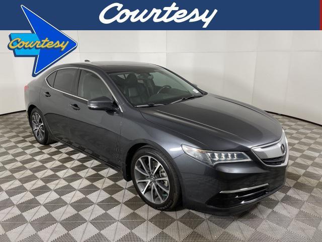 used 2015 Acura TLX car, priced at $14,500