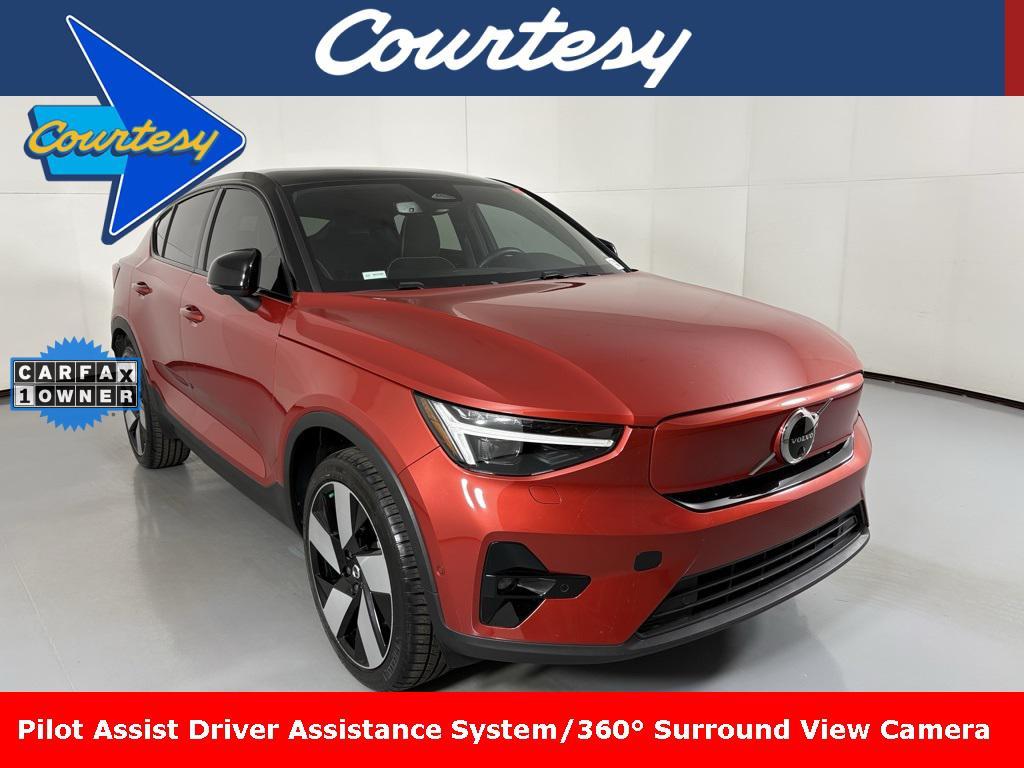 used 2022 Volvo C40 Recharge Pure Electric car, priced at $23,900