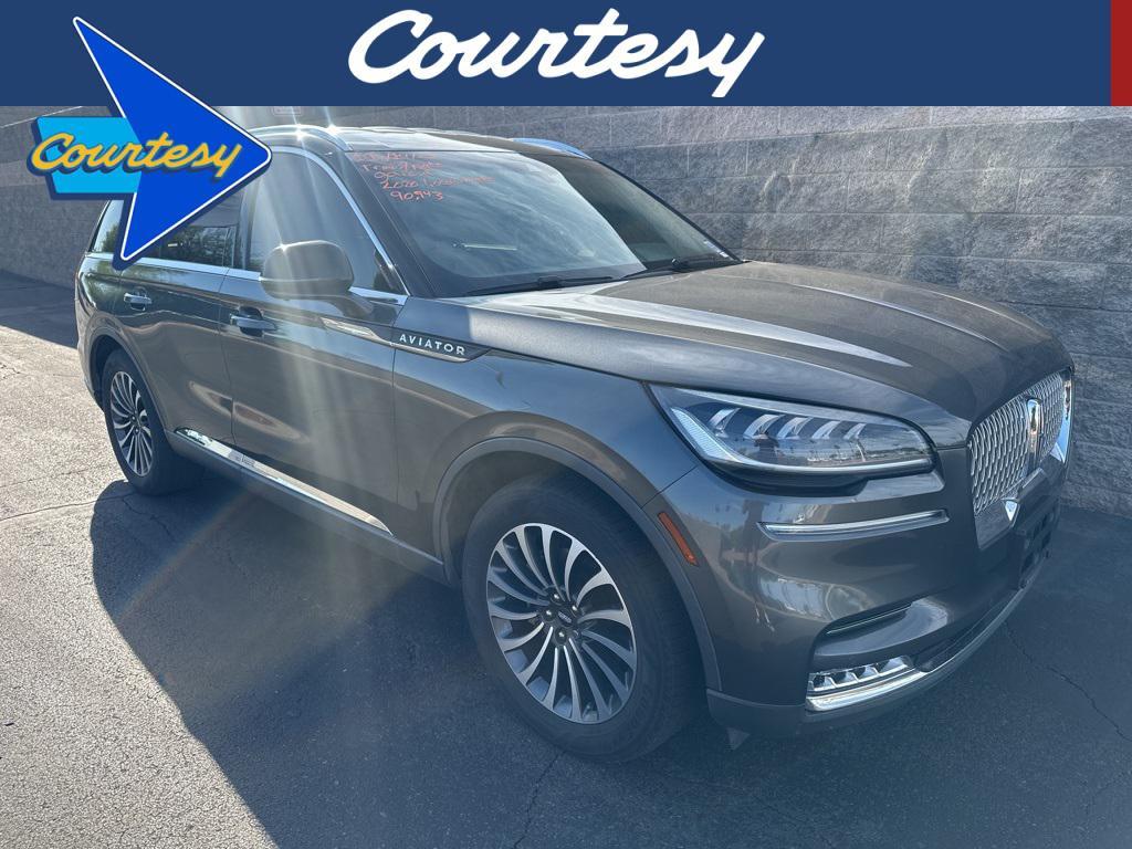 used 2020 Lincoln Aviator car, priced at $27,100