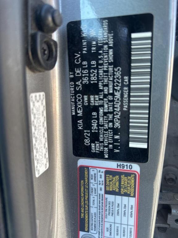 used 2021 Kia Rio car, priced at $12,990