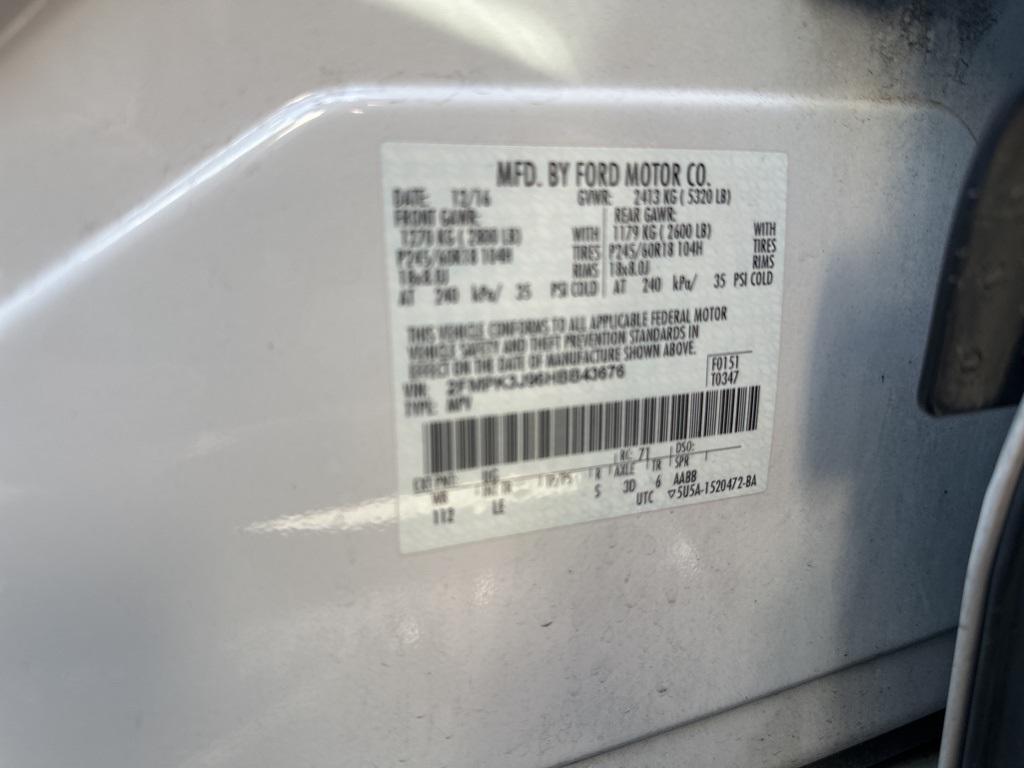 used 2017 Ford Edge car, priced at $10,900