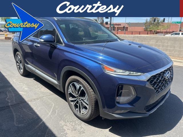 used 2019 Hyundai Santa Fe car, priced at $18,800