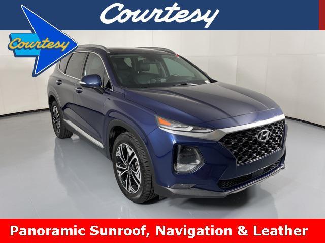 used 2019 Hyundai Santa Fe car, priced at $18,200
