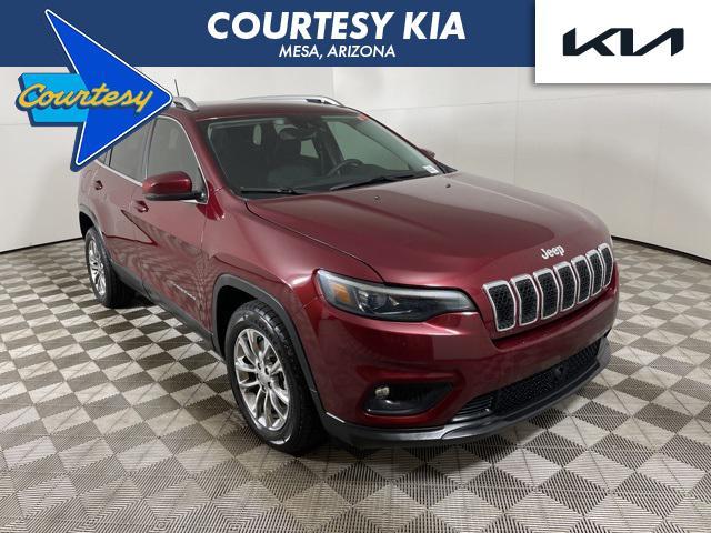 used 2021 Jeep Cherokee car, priced at $16,500