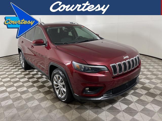 used 2021 Jeep Cherokee car, priced at $14,180