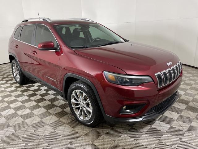 used 2021 Jeep Cherokee car, priced at $16,250