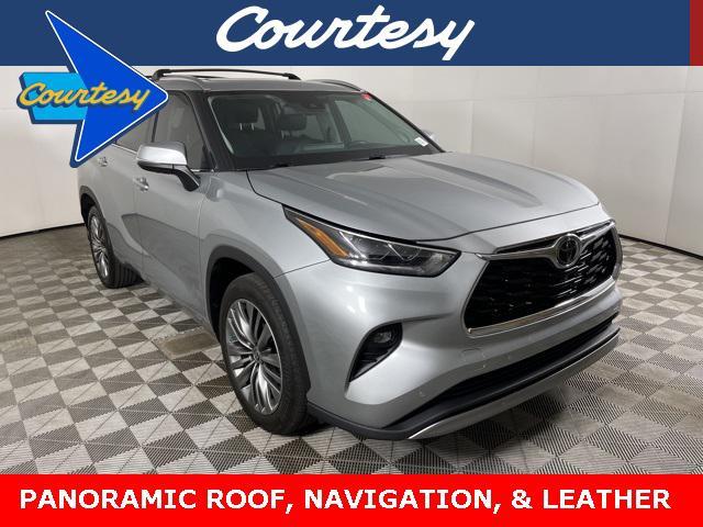 used 2021 Toyota Highlander car, priced at $37,500