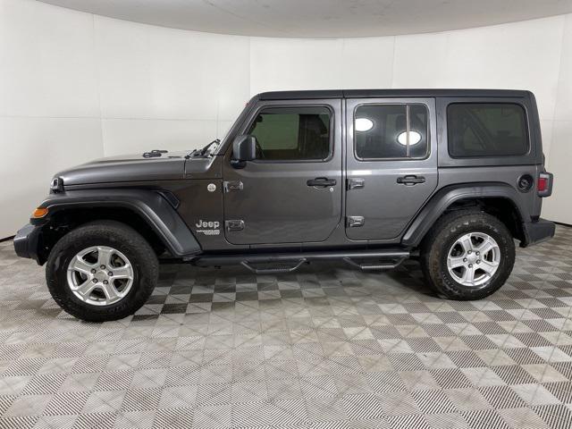 used 2020 Jeep Wrangler Unlimited car, priced at $26,000