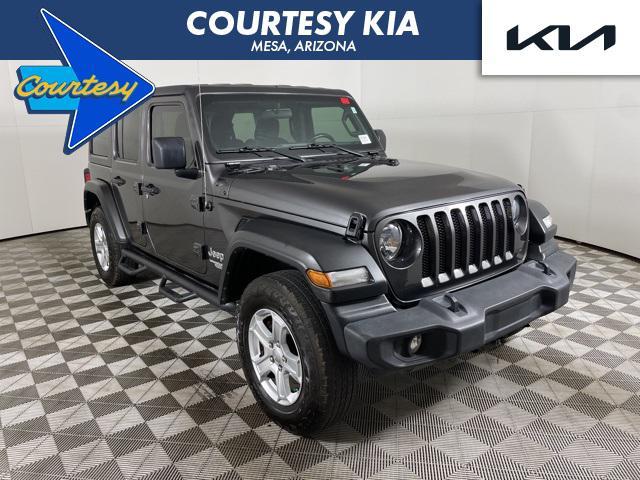 used 2020 Jeep Wrangler Unlimited car, priced at $26,000