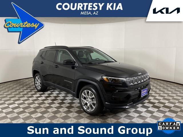 used 2022 Jeep Compass car, priced at $20,500