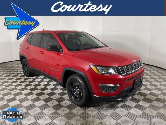 used 2019 Jeep Compass car, priced at $15,000