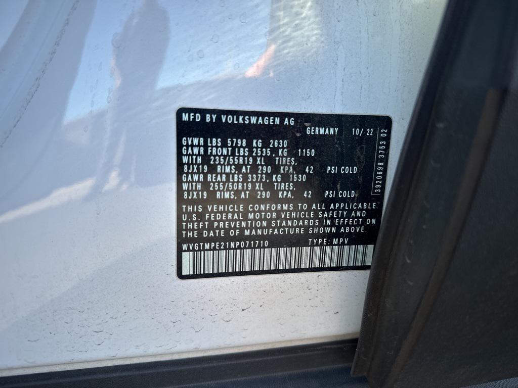 used 2022 Volkswagen ID.4 car, priced at $23,000