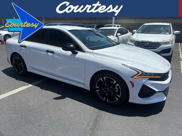 used 2022 Kia K5 car, priced at $21,500