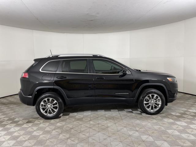 used 2021 Jeep Cherokee car, priced at $18,600