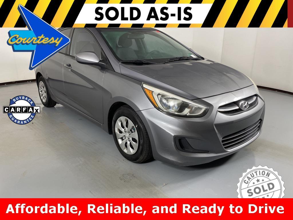 used 2016 Hyundai Accent car, priced at $5,400
