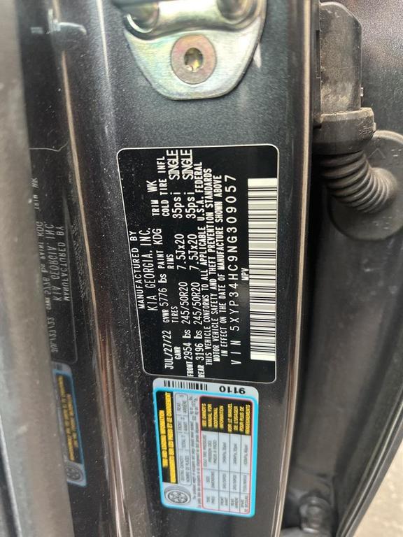 used 2022 Kia Telluride car, priced at $25,800