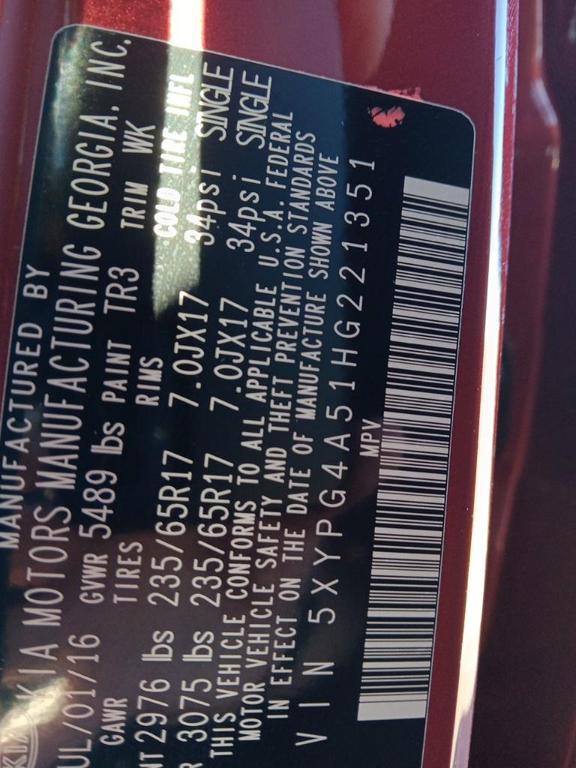 used 2017 Kia Sorento car, priced at $13,500