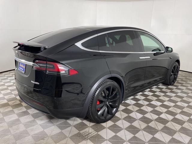 used 2020 Tesla Model X car, priced at $42,700