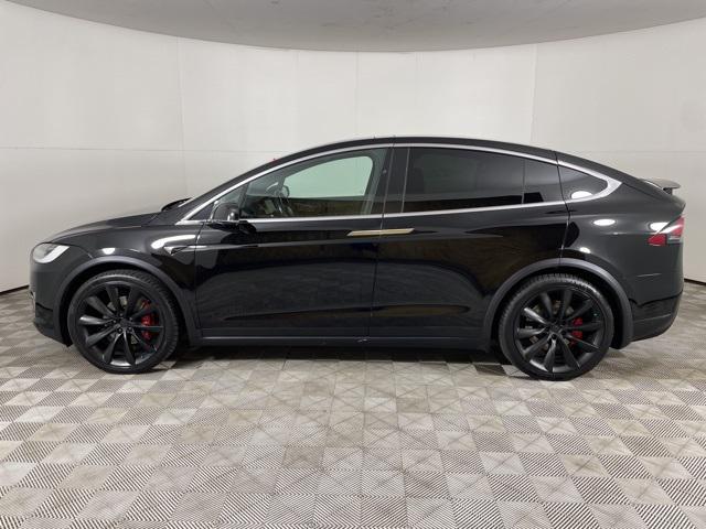 used 2020 Tesla Model X car, priced at $42,700