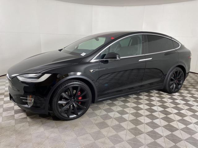 used 2020 Tesla Model X car, priced at $42,700