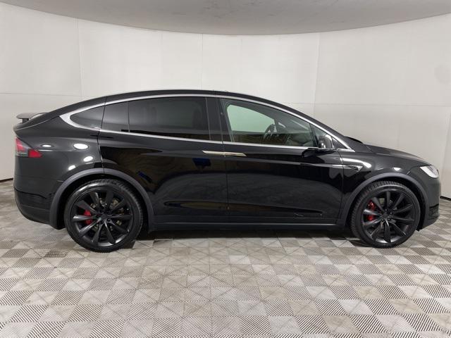 used 2020 Tesla Model X car, priced at $42,700