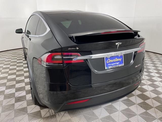 used 2020 Tesla Model X car, priced at $42,700