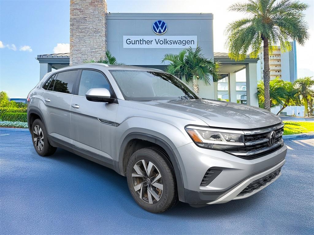used 2023 Volkswagen Atlas Cross Sport car, priced at $24,744