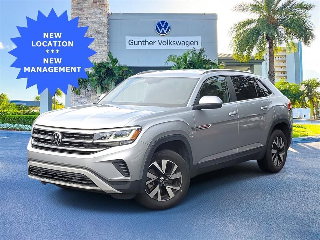 used 2023 Volkswagen Atlas Cross Sport car, priced at $24,744
