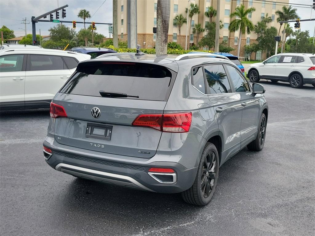 used 2022 Volkswagen Taos car, priced at $19,595