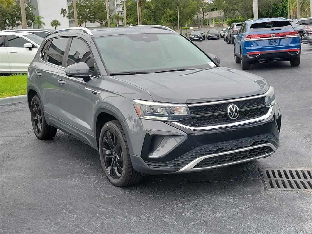 used 2022 Volkswagen Taos car, priced at $19,595