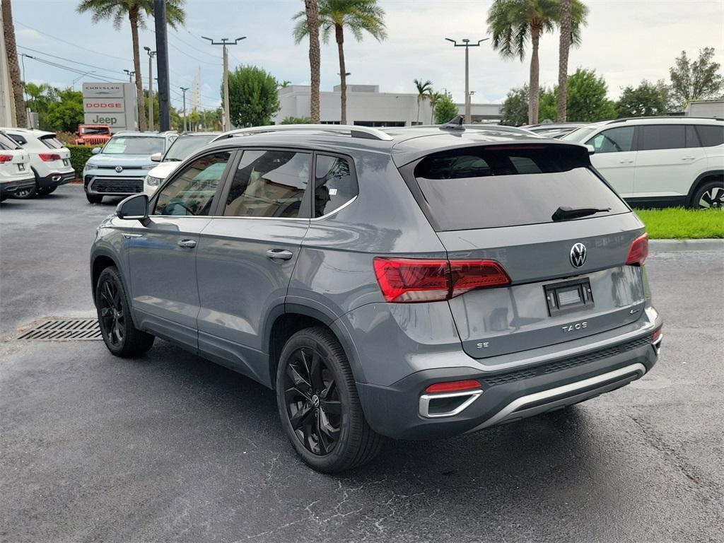 used 2022 Volkswagen Taos car, priced at $19,595