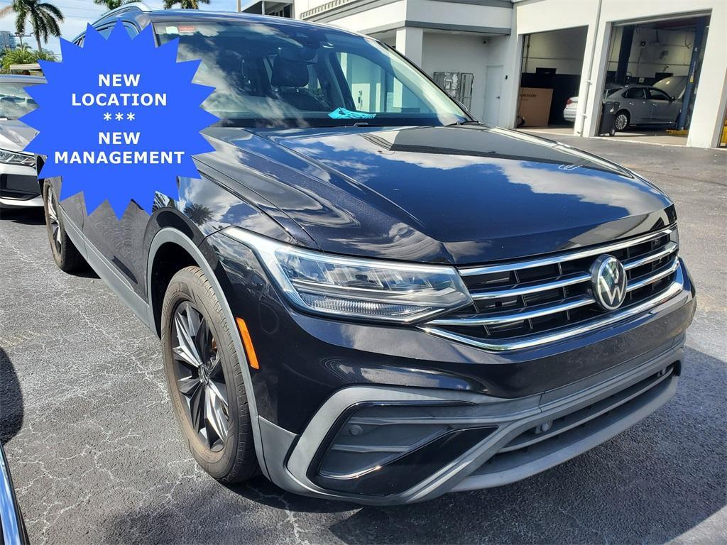 used 2022 Volkswagen Tiguan car, priced at $20,444
