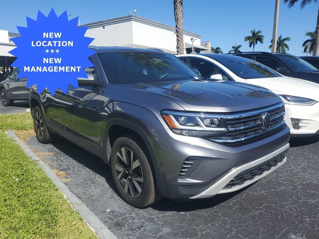 used 2023 Volkswagen Atlas Cross Sport car, priced at $23,998