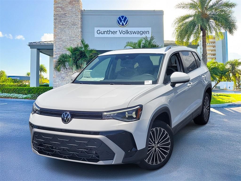 new 2025 Volkswagen Taos car, priced at $28,028