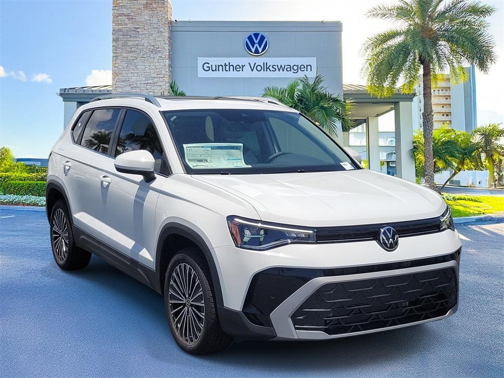 new 2025 Volkswagen Taos car, priced at $28,028