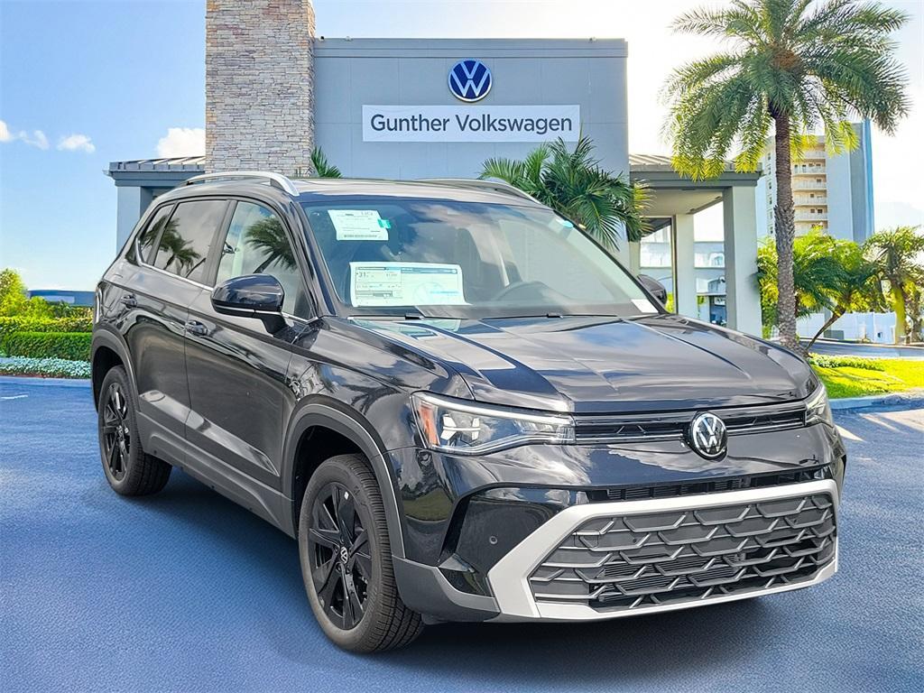 new 2025 Volkswagen Taos car, priced at $28,263