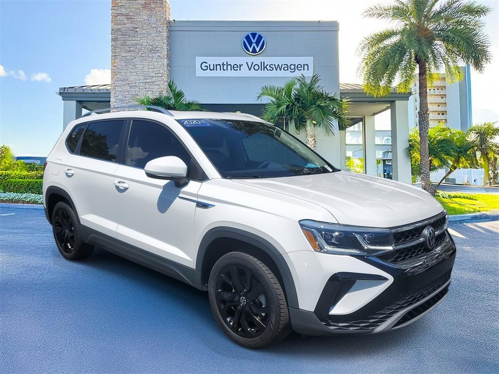 used 2022 Volkswagen Taos car, priced at $21,344