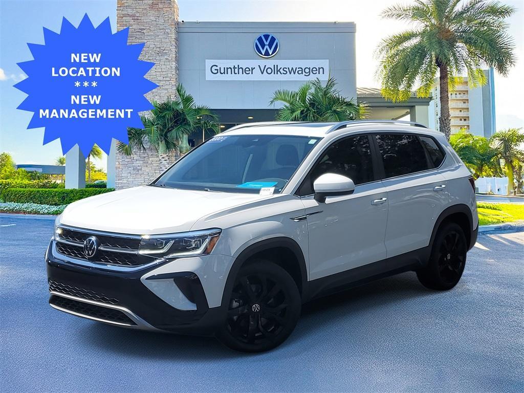 used 2022 Volkswagen Taos car, priced at $21,344