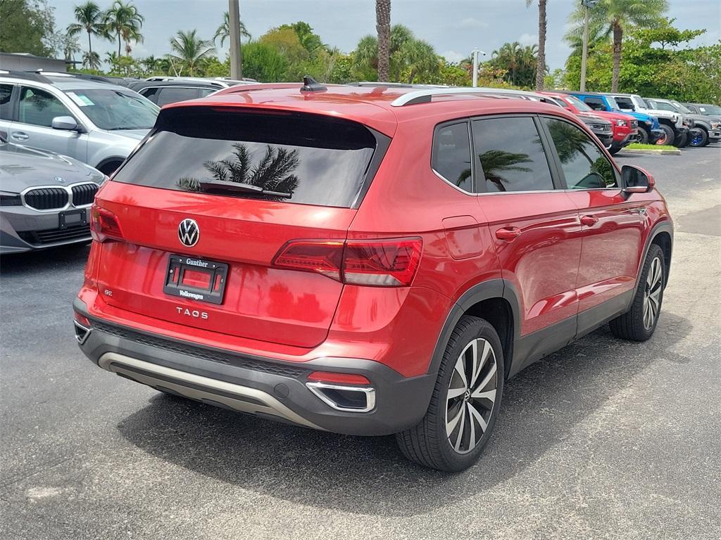 used 2022 Volkswagen Taos car, priced at $18,544