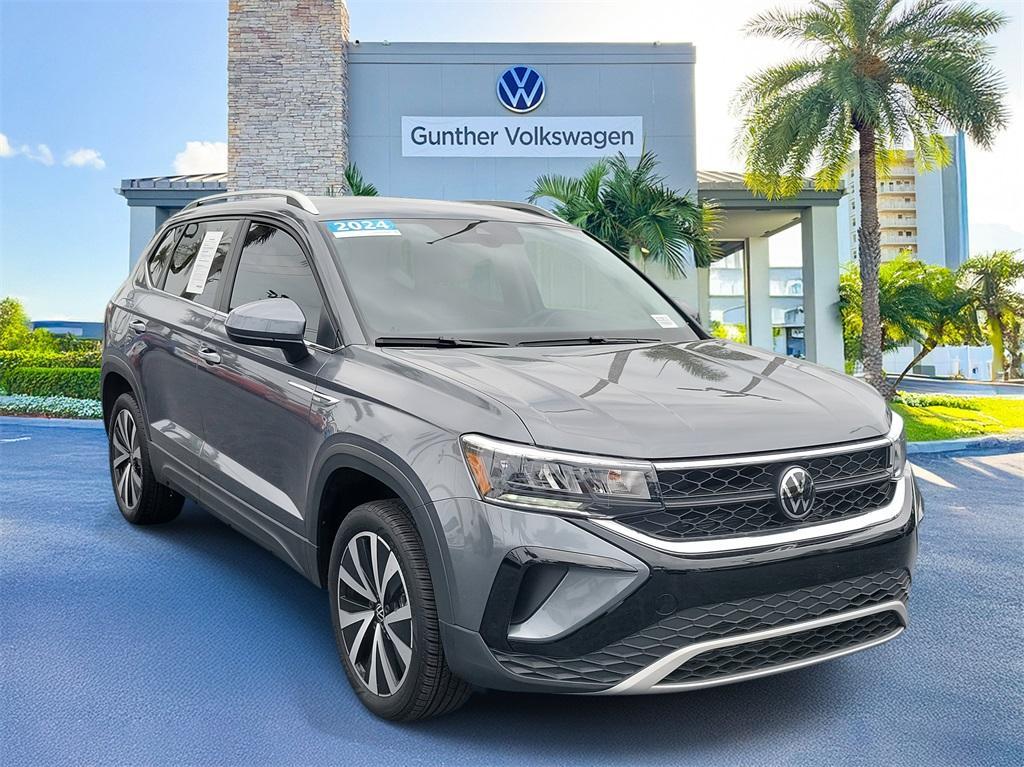 used 2024 Volkswagen Taos car, priced at $24,595