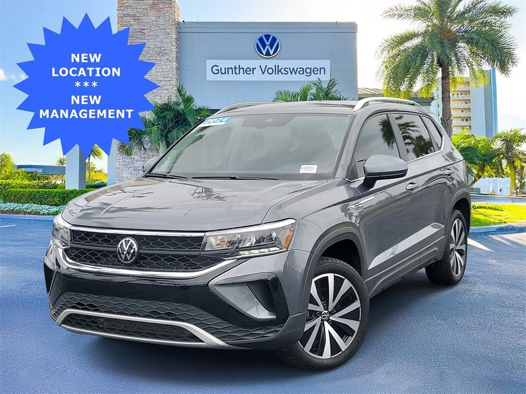 used 2024 Volkswagen Taos car, priced at $21,844