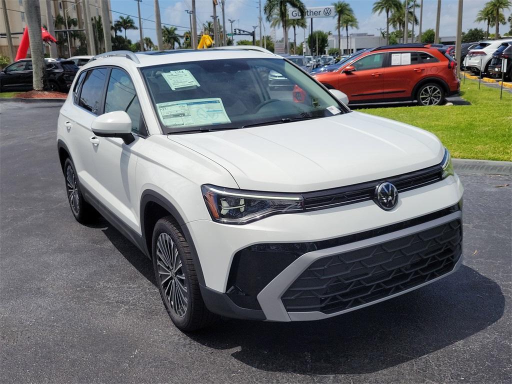 new 2025 Volkswagen Taos car, priced at $26,423