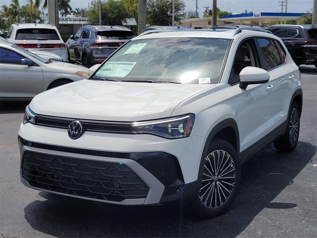 new 2025 Volkswagen Taos car, priced at $26,423