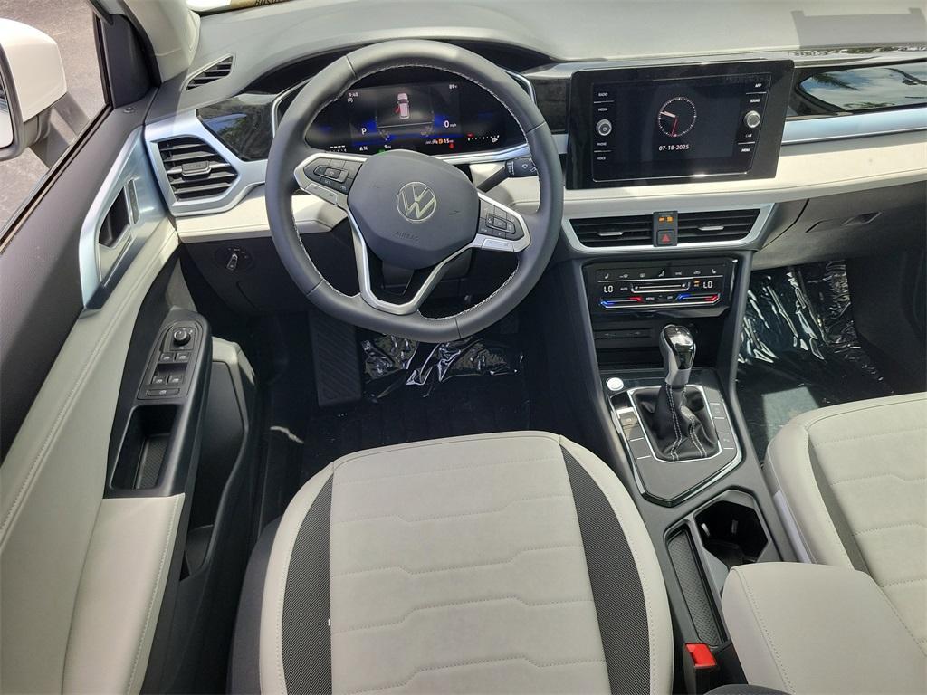 new 2025 Volkswagen Taos car, priced at $26,423